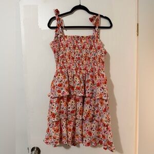 Altar'd State Floral Mini Dress - Multicolor